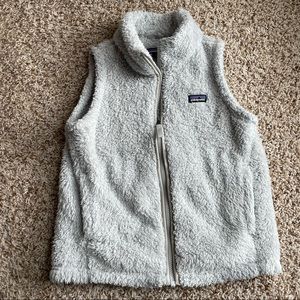 Patagonia Los Gatos girls gray vest size 12 large